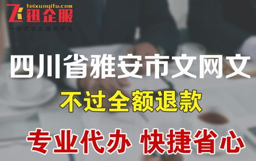 四川雅安文網文與藥品互聯網信息服務資質辦理指南